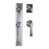 Cerradura principal plata cromada manchester llave-llave