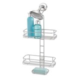 Organizador para ducha Metalife rectangular cromado 11x24cm — Electroventas