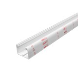 Canaleta plastica 80x50 mm sin tapa