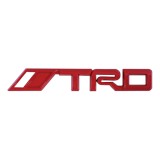 EMBLEMA ADHESIVO PARA CARRO TRD ROJO