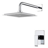 Mezclador para ducha monomando cromado bacci