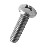 Tornillo estufa cabeza redonda 3/16x3 pulg