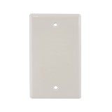 Placa ciega plastica de 2x4 blanco tania kob141w