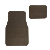 Alfombra para carro felpa universal 4 pzas