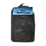 Alfombra para carro pvc universal 4 pzas