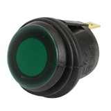 Interruptor de empotrar con luz verde 12v 16a