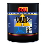 Pintura latex amarilla para tráfico