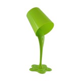 Lampara de mesa e27 1x40w 16x36cm verde