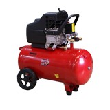 Compresor rojo 2 hp 120 v 115 psi 50 l
