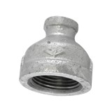 Reductor campana galvanizado 1 a 1/4 pulg (25.40 mm a 6.35 mm)