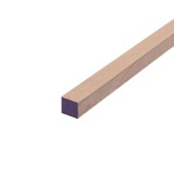 Moldura de madera cuadrada 1/2x36 pulg (12.70 mm x 91.44 cm)