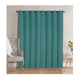 Cortina para ventana blackout 132x228 cm azul