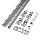 Riel para puerta corrediza de closet de 1.82 m