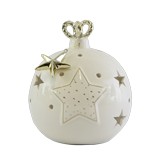 FIGURA NAVIDEÑA BOLA 14X13X15CM 14519ZW121-1