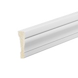 Moldura pvc 11/16x2.3/8 pulg casing blanco