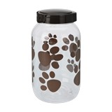 DEPOSITO PLASTICO PARA GUARDAR COMIDA DE MASCOTA
