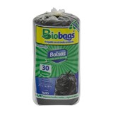 Bolsa biodegradable para basura 21.25x27.75 pulg 30 pzas