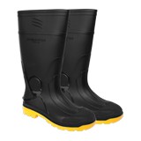 Bota de hule con cubo talla 41