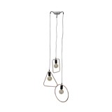 LÁMPARA COLGANTE DECORATIVA 3LUCES
