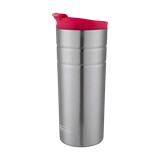 TAZA TÉRMICA ACERO INOXIDABLE 16 OZ ROSADA