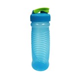 Botella plástica 23 oz azul