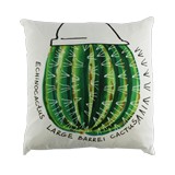 COJÍN DECORATIVO CACTUS CUADRADO 16 PULG