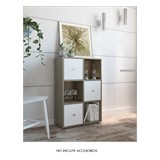 MUEBLE ORGANIZADOR MULTIUSO ESPRESSO BLANCO