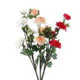 Ramo de rosas decorativas artificiales