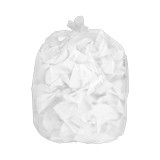 Bolsa plastica para jardin transparente 34x52 pulg (86.36x132 cm) 5 piezas