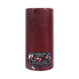 Candela pillar juicy black cherry 6 in