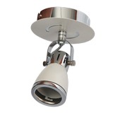 LÁMPARA SPOTLIGHT METÁLICA 1 LUZ BLANCA