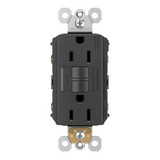 Tomacorriente gfci autotest 15a radiant negro