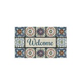 Alfombra para exterior santorini tile 18 x 30 pulg