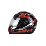 Casco negro para moto