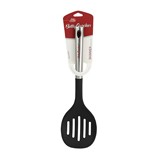 Cuchara calada para cocina 12 pulg rojo