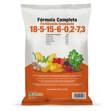 Fertilizante granulado formula completa 18-5-15 2 kilogramos