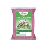 Arena decorativa para jardines rosado 1 kg