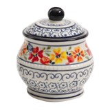 AZUCARERA CERAMICA DISEÑO FLORAL