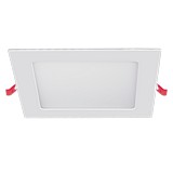 Panel led cuadrado de empotrar 12w luz blanca 170x10 mm