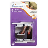 Seguros adhesivos para puertas de muebles 4 unidades