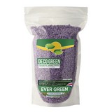 Bolsa de piedras decorativas morada de granito 1.5 kg