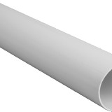 Tubo bajante para canoa clasica redondo 3 pulg x 6 mts