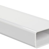 Tubo bajante rectangular para canoa clasica 2 x 4 pulg x 3 mts