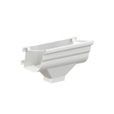 Union bajante dilatacion rectangular clasica 75 mm blanco