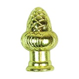 Punta para niple de lampara acorn 1/8x1/4 pulg brass