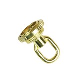 Argolla para niple de 1/4 pulg (6.35 mm) brass