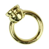 Argolla para niple de 1/8 pulg brass
