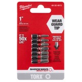 Set puntas de impacto torx 1 pulg (25 mm) 7 piezas