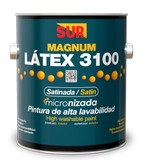 Pintura satinada latex galon base transparente