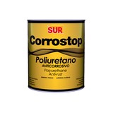 Pintura anticorrosiva poliuretano corrostop 1/4 gal verde